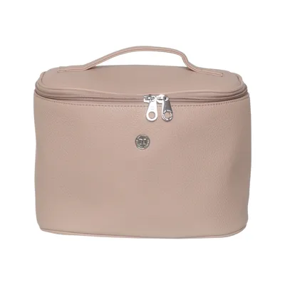 Sminkväska (Beige) från Don Donna Polyester, Polyuretan