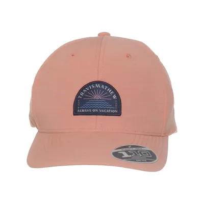 Baseballkeps (Rosa) från Travis Mathew Bomull, Elastan, Återvunnen polyester