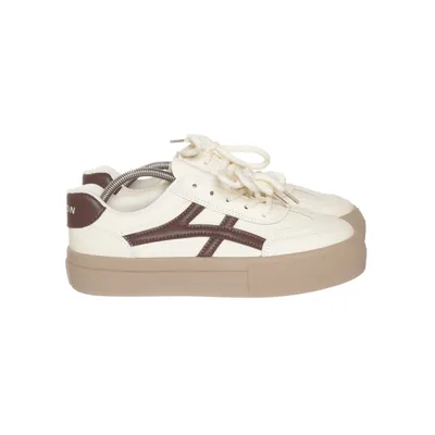 Sneakers (Beige, Brown) from Fashion Sport Faux leather