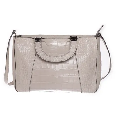 Handtas (Grijs) van Emporio Armani Leer