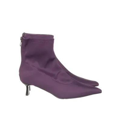 Stövletter (Lila) Skinnimitation