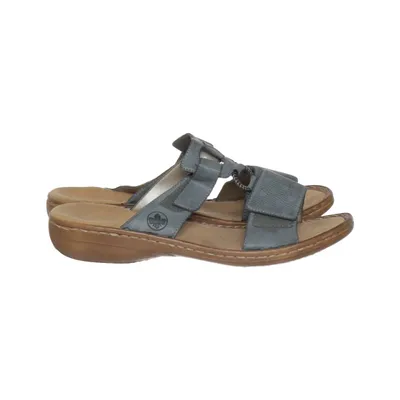 Mules (Gris) de Rieker Cuir