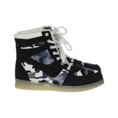 Laced boots (Black, Blue, Multicolored) from Siumlation