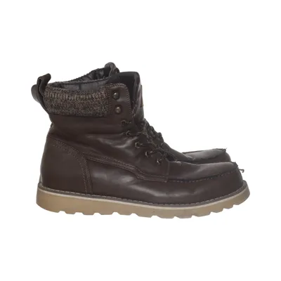 Bottes à lacets (Marron) de Landrover Polyester