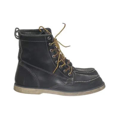Laced boots (Black) from Sebago Docksides Leather