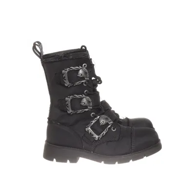 Laced boots (Black) from New Rock