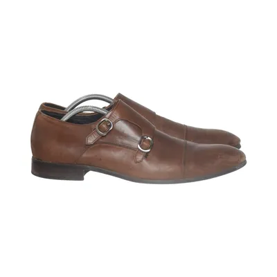 Monk strap shoes (Brown) from TGA by Ahler