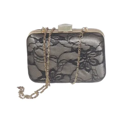 Clutchtaske (Sort, Beige) fra Miss KG