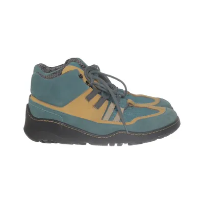 Hoge wandelschoenen (Blauw, Geel, Meerkleurig) van Zaqq Leer