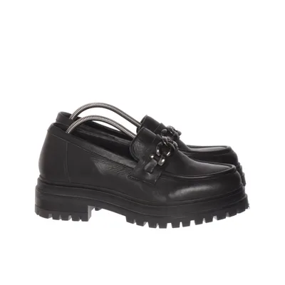 Loafers (Zwart) van Rosa Negra Leer