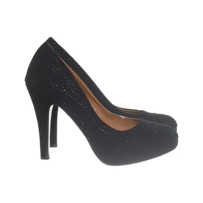 Hakken (Zwart) van Lucky Shoes