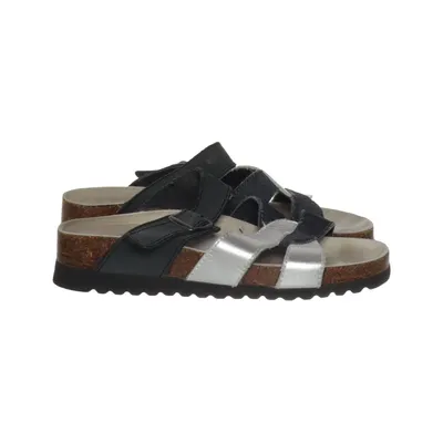 Sandales (Noir, Argent) de Sköna Marie Cuir