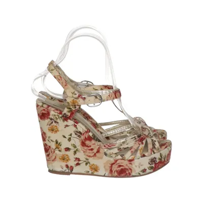 Chaussure compensées (Beige, Multicolore) de Wildflower