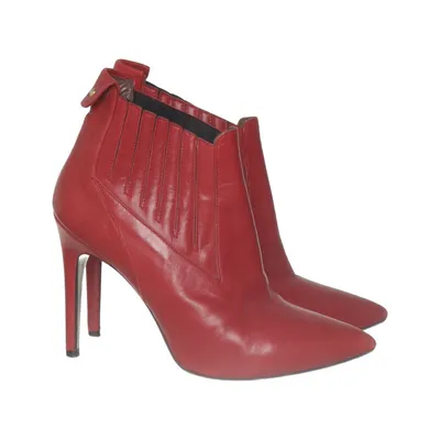 Heeled boots (Red) from Cobler Leather