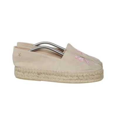 Espadrilles (Beige, Roze) van Fabienne Chapot Leer
