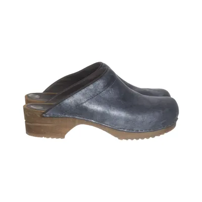Clogs (Blue) from Sanita Leather