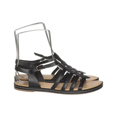 Sandales (Noir) de Kavat Cuir