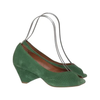 Wedges (Green) from Anonymous Copenhagen Leather