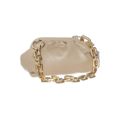 Axelremsväska (Beige) från Made in italy Skinn