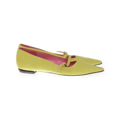 Ballerina's (Groen) van Buffalo London Leer