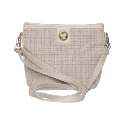 Skuldertaske (Beige) fra Menbur Polyester, Polyurethan