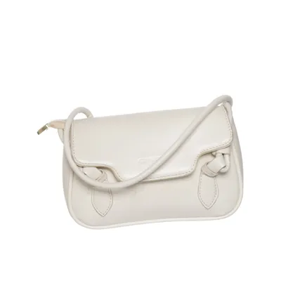 Shoulder-bag (White) from DFS & Leather Fashion
