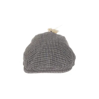 Flat cap (Grå, Sort, Blå) fra Lerros Polyester