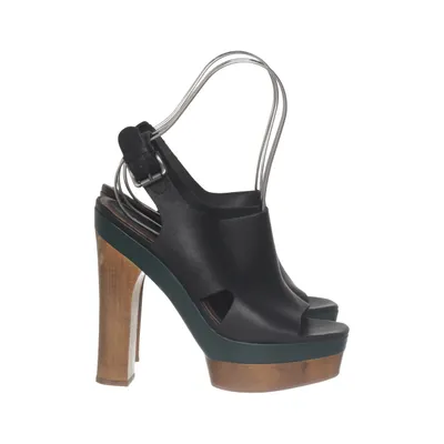 Højhælede sandaler (Sort, Brun) fra Marni at H&M