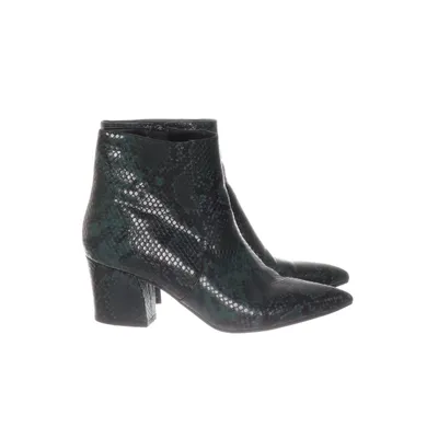 Heeled boots (Green, Black) from Star Collection