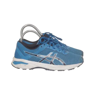 Chaussures de course (Bleu) de Asics Cuir, Polyester