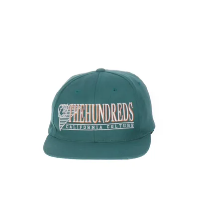 Cap (Green, Multicolored) from The Hundreds Acrylic, Wool