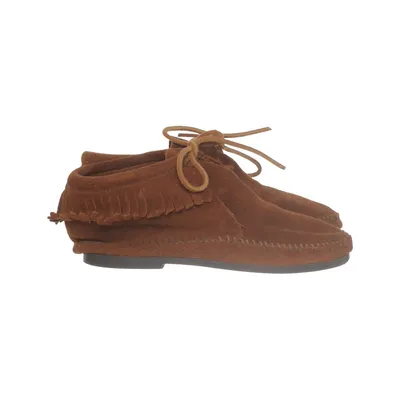 Bottines en daim (Marron) de Minnetonka Cuir