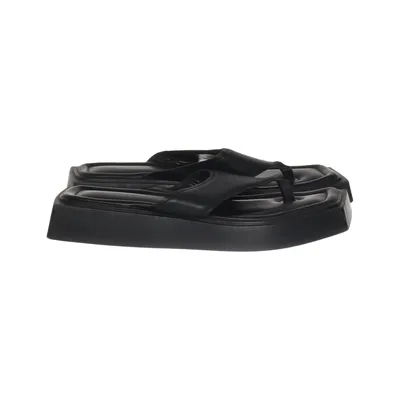 Teenslippers (Zwart) van Vagabond Leer