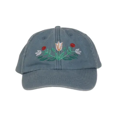 Honkbalpet (Blauw, Meerkleurig) van Fine Little Day Katoen