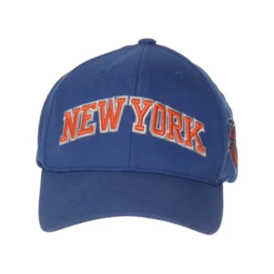Casquette de baseball (Bleu, Orange) de Mitchell & Ness Acrylique, Élasthane, Laine
