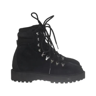 Bottes à lacets (Noir) de Diemme