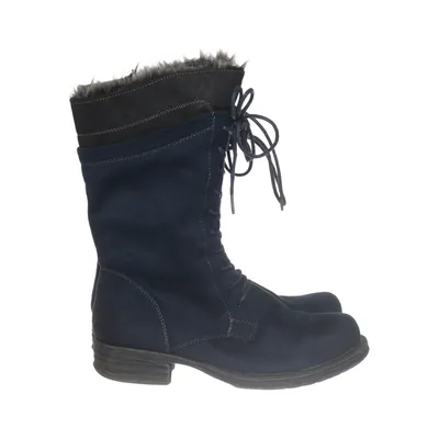 Bottes à lacets (Bleu) de Dockers by Gerli Faux cuir