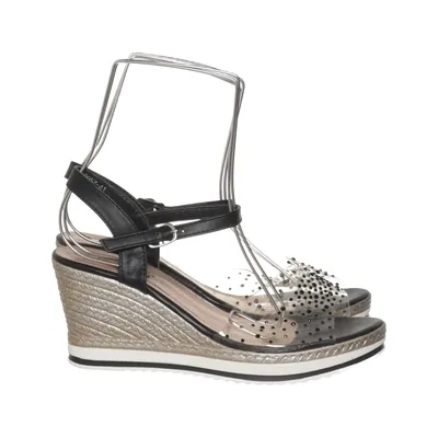 Wedges (Black, Silver) from Andarina