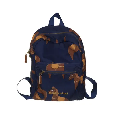 Rugzak (Blauw, Bruin, Meerkleurig) van Mini Rodini Gerecycled polyester