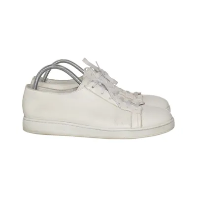 Baskets (Blanc) de Santoni Cuir