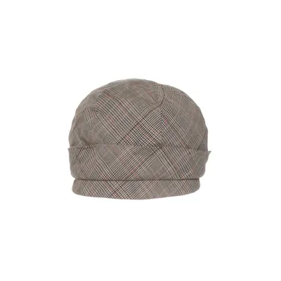 Flat cap (Brun, Flerfärgad)