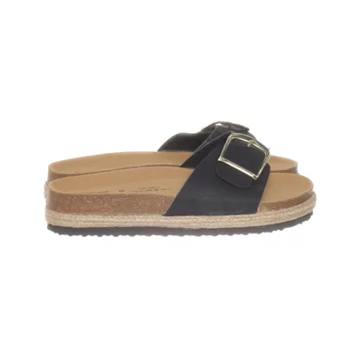 Slippers (Black) from Graceland Faux suede