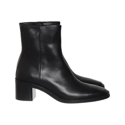 Laarzen met hak (Block Heel Zip Boot Lth) van Calvin Klein Leer