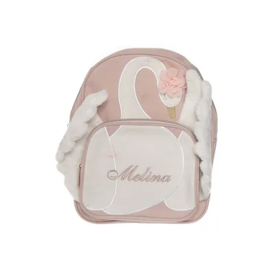 Backpack (Beige, White, Pink) from Rofa Design