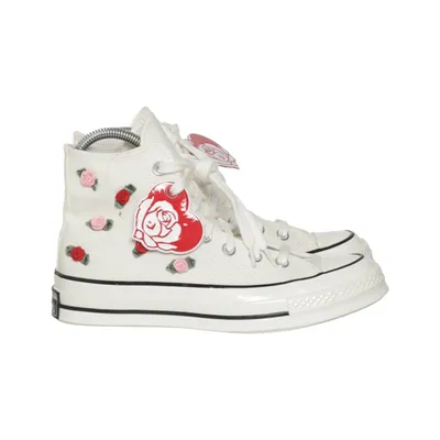 Canvas sko (Hvid, Pink, Rød) fra Converse Kunstlæder