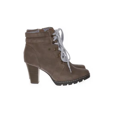 Heeled boots (Beige) from Cityline
