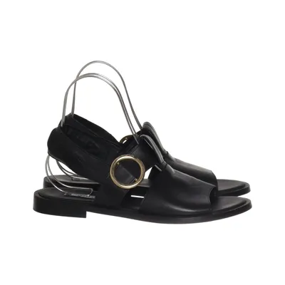 Sandaler (Svart) från Blankens Skinn