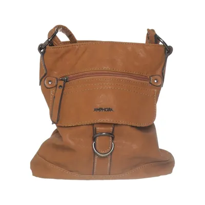 Shoulder-bag (Brown) from Amphora Polyester, Polyurethane