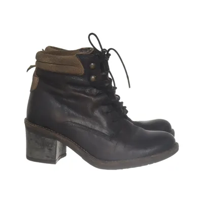 Bottes à lacets (Noir) de Bianco Footwear