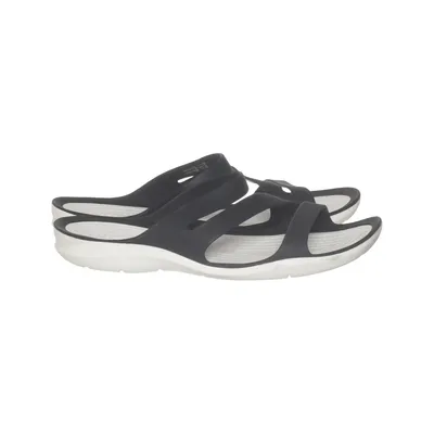 Slip-ins (Zwart, Wit) van Crocs Polyurethaan